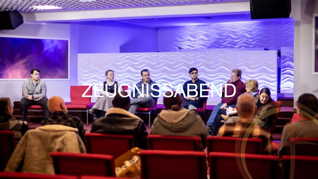 Willkommen zur Zeugnisabend! || Welcome to our Testimony Evening!