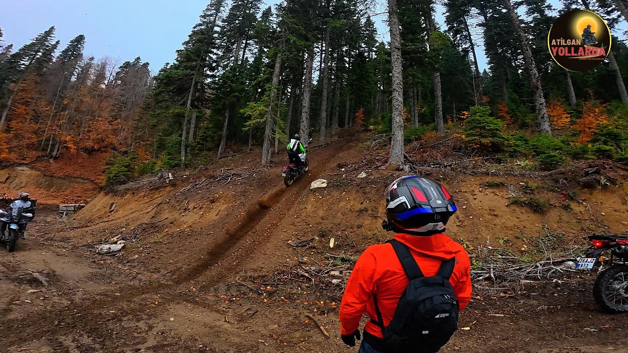 60 MOTORLA ARAZİ Mİ ? SONBAHARIN RENKLERİ #ROTADAYIZ 1.BÖLÜM  #motovlog #offroad