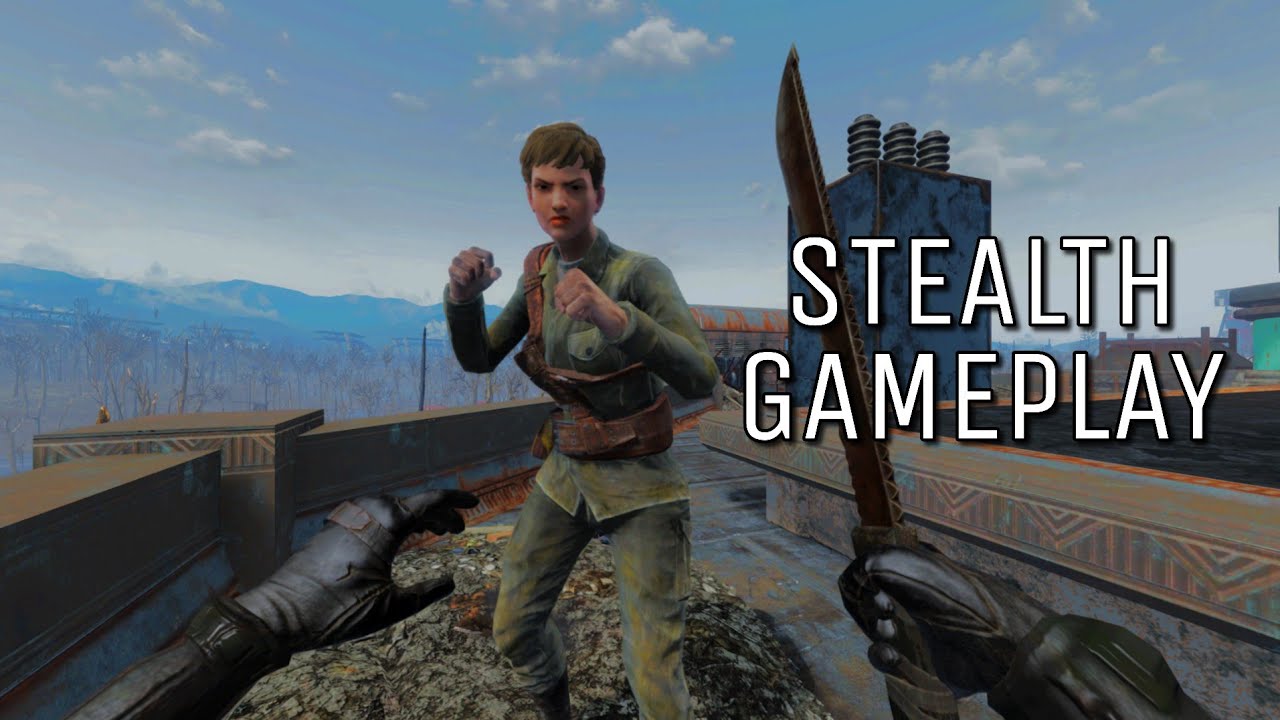Playing Fallout 4 like its Far Cry (Stealth Kills)