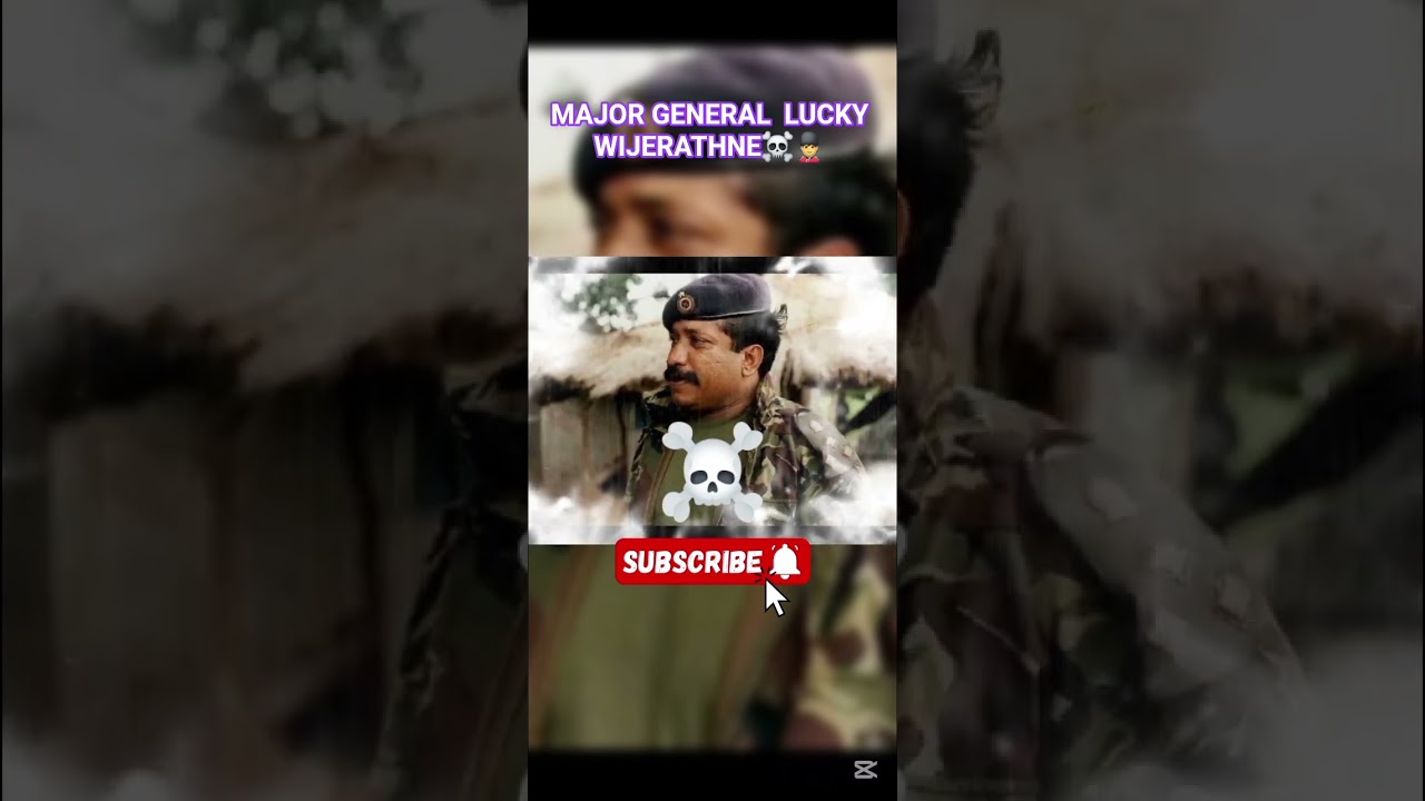 MAJOR GENERAL LUCKY WIJERATHNE💂☠#trending #srilankaarmy #srilanka #srilankanarmy #newzealand