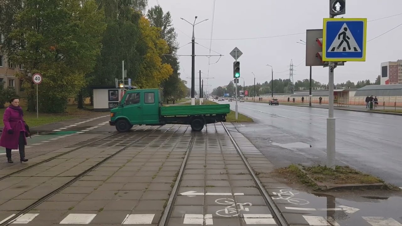 Витебский трамвай. Осенний первый маршрут. 29.09.22