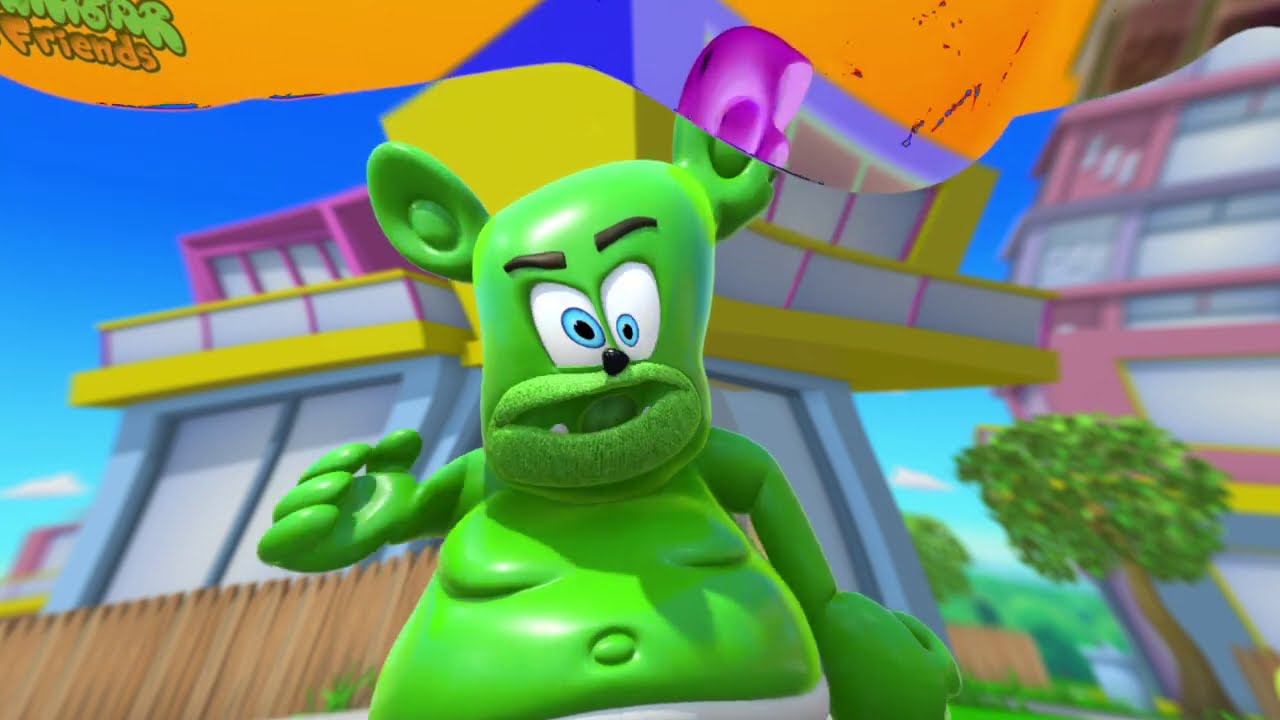 Ride 'em Gumboy! (Reverse Fisheye, Negative Slime & High Pitch Harry) Gummy Bear Show MANIA Request