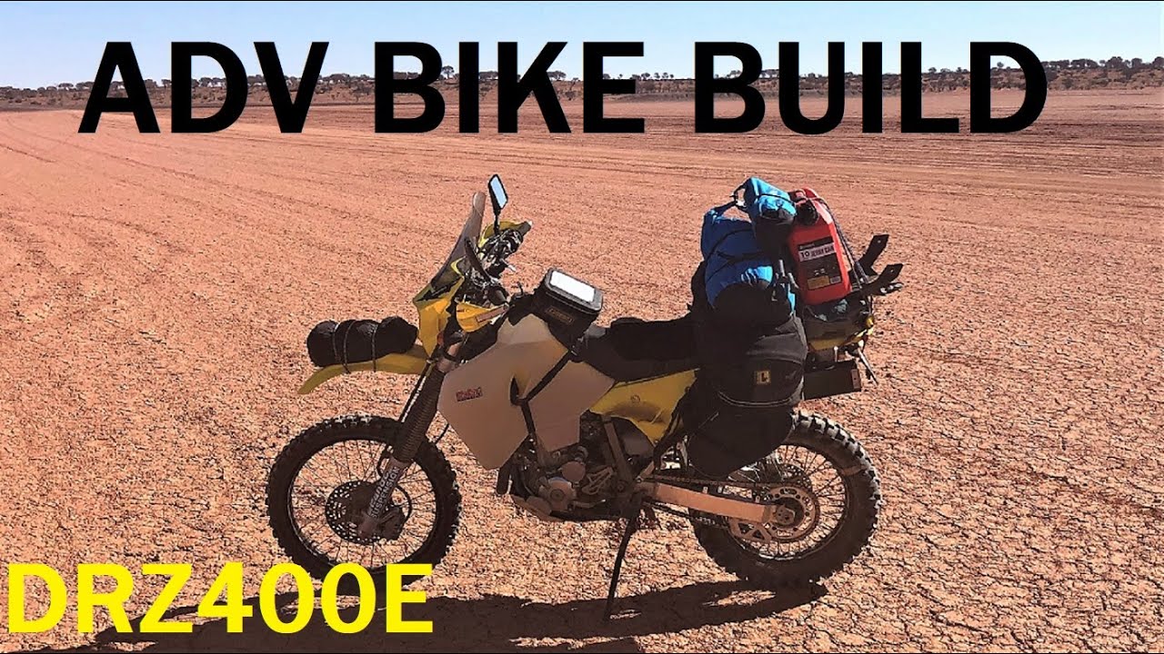 Suzuki DRZ400E ADVENTURE BIKE BUILD. (Australian outback worthy)