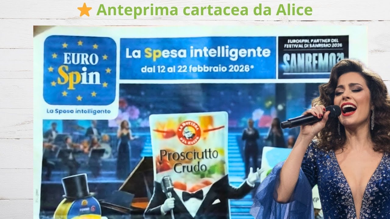 Volantino Eurospin dal 12 al 22 febbraio 2026  #anteprimacartacea