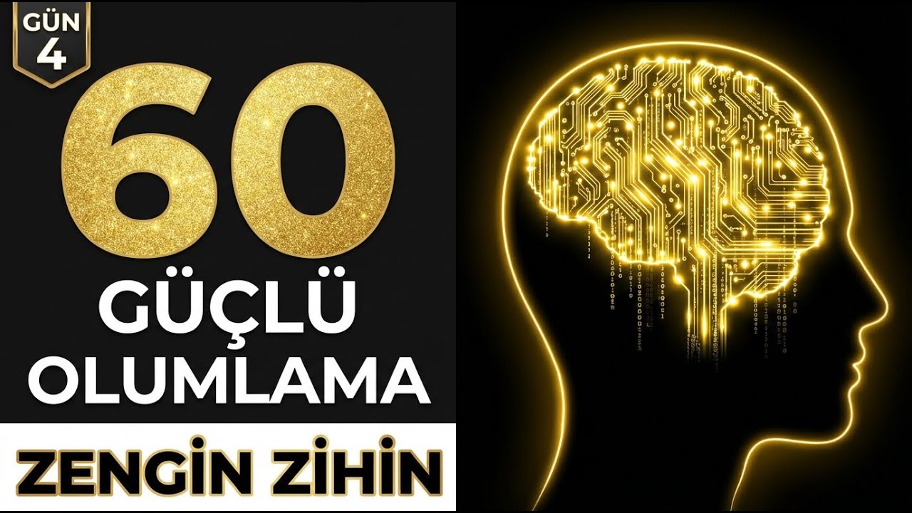 4. GÜN: Bilinçaltına Zenginlik Yazılımını Yükle! 🧠 60 Güçlü Para Olumlaması
