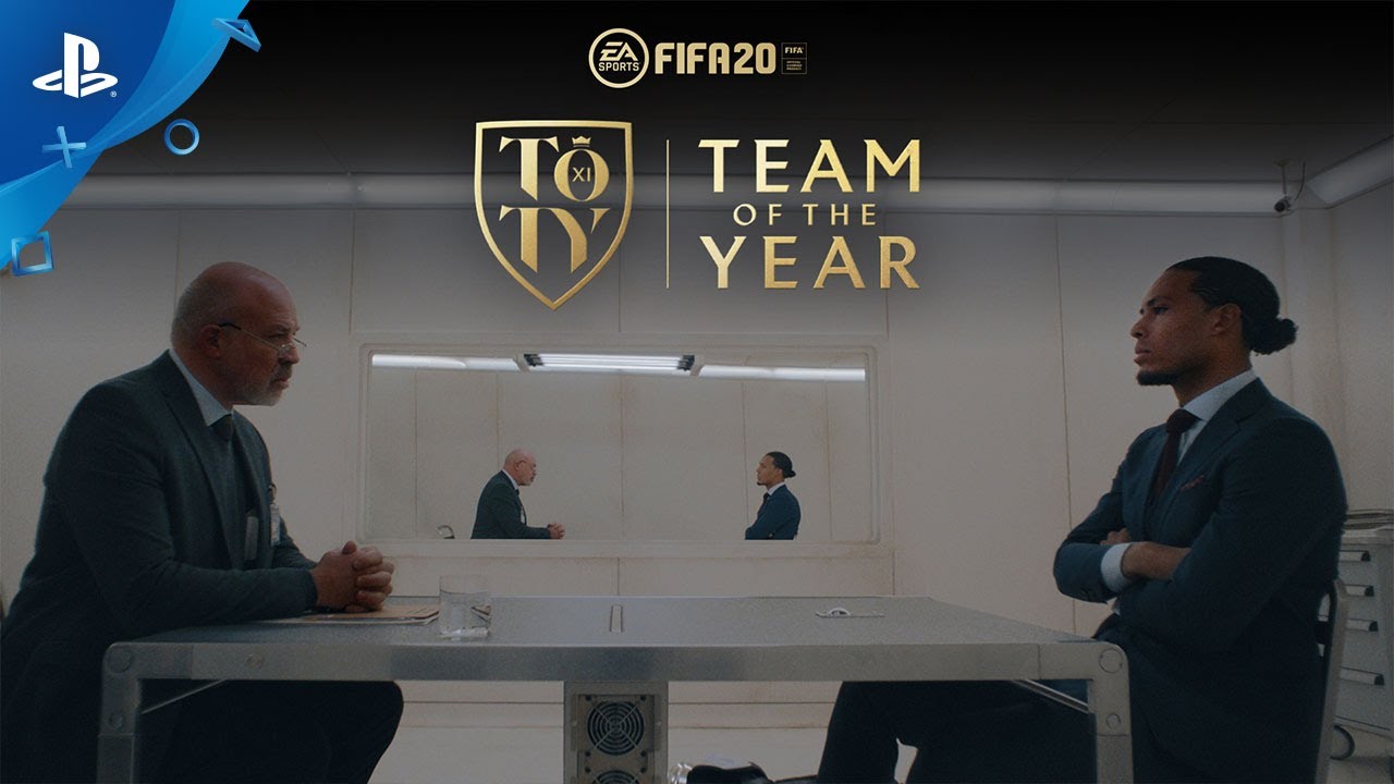 FIFA 20 | Trailer de an&uacute;ncio do Team of the Year com Virgil Van Dijk | PS4