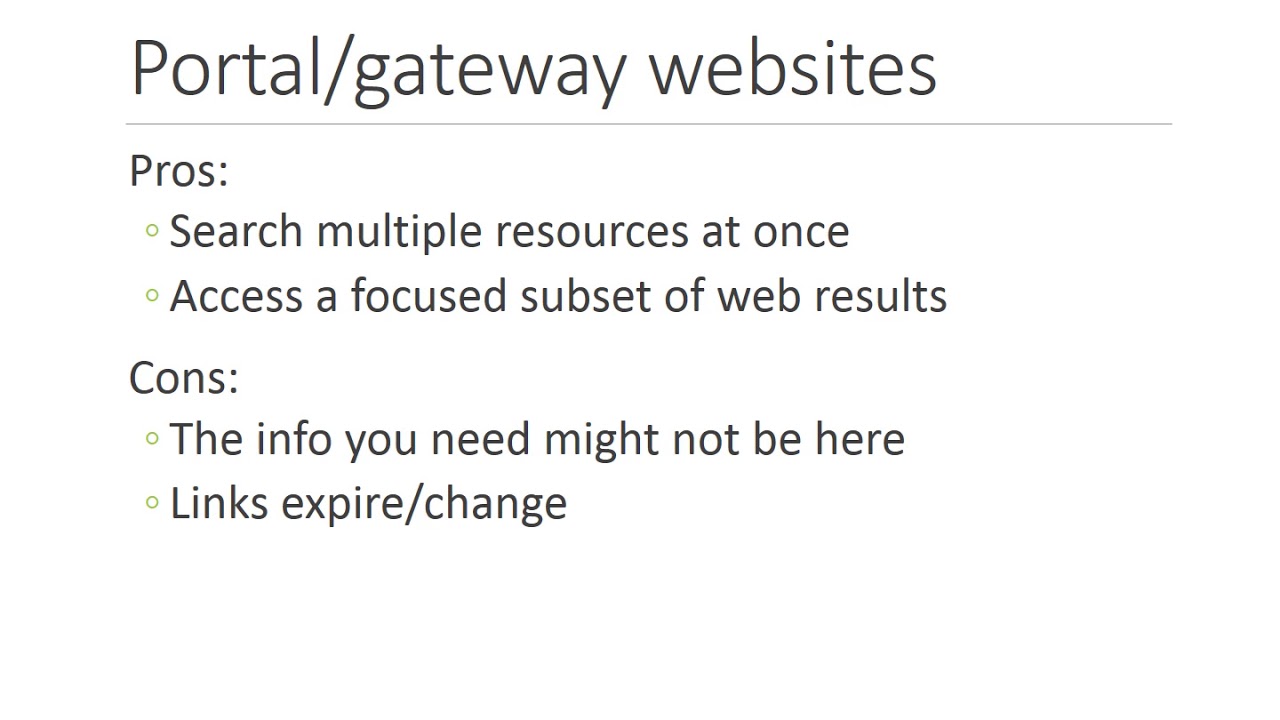 Locating evidence to inform a policy analysis: Part 2 {grey literature}