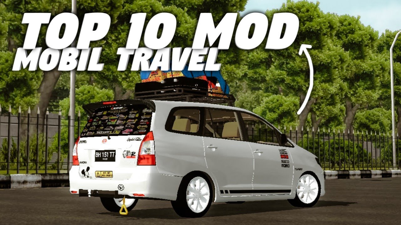 TOP 10 MOD MOBIL TRAVEL | MOD BUSSID