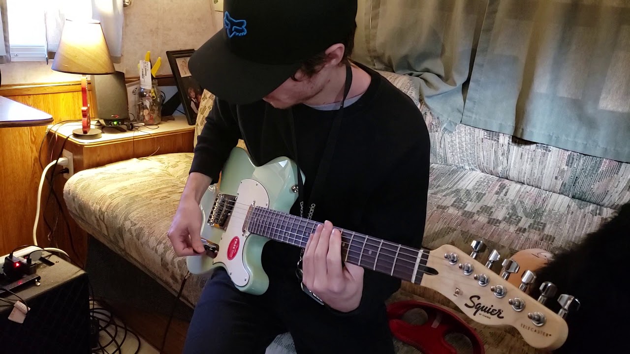 My son, Proved the Squier Bullet Telecaster can indeed SHRED ! lol