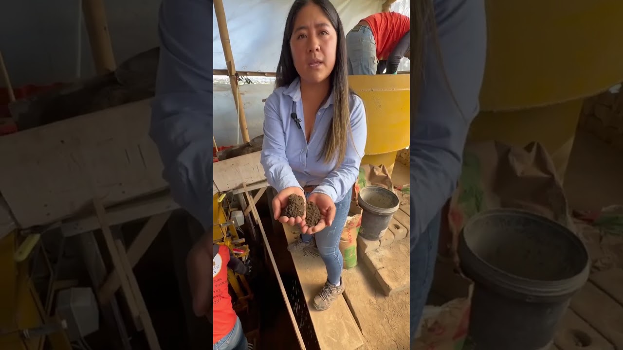 EN QUITO JOVENES RECICLAN LA TIERRA Y ELABORAR BLOQUES ECOLOGICOS Y CONSTRUYEN CON ADOBE  SIGLO XXI