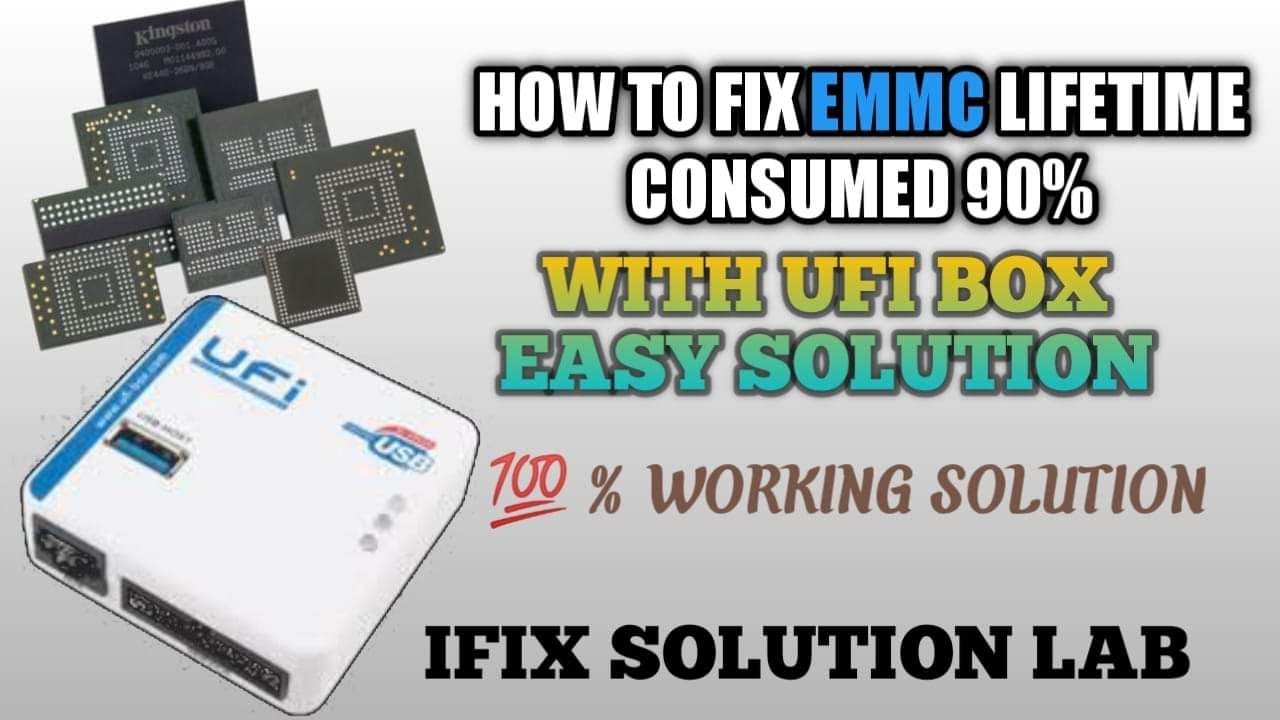 HOW TO FIX EMMC Lifetime 90% Consumed