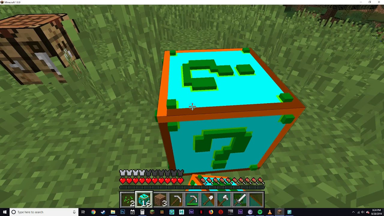 plural lucky block mod showcase 1.8.9