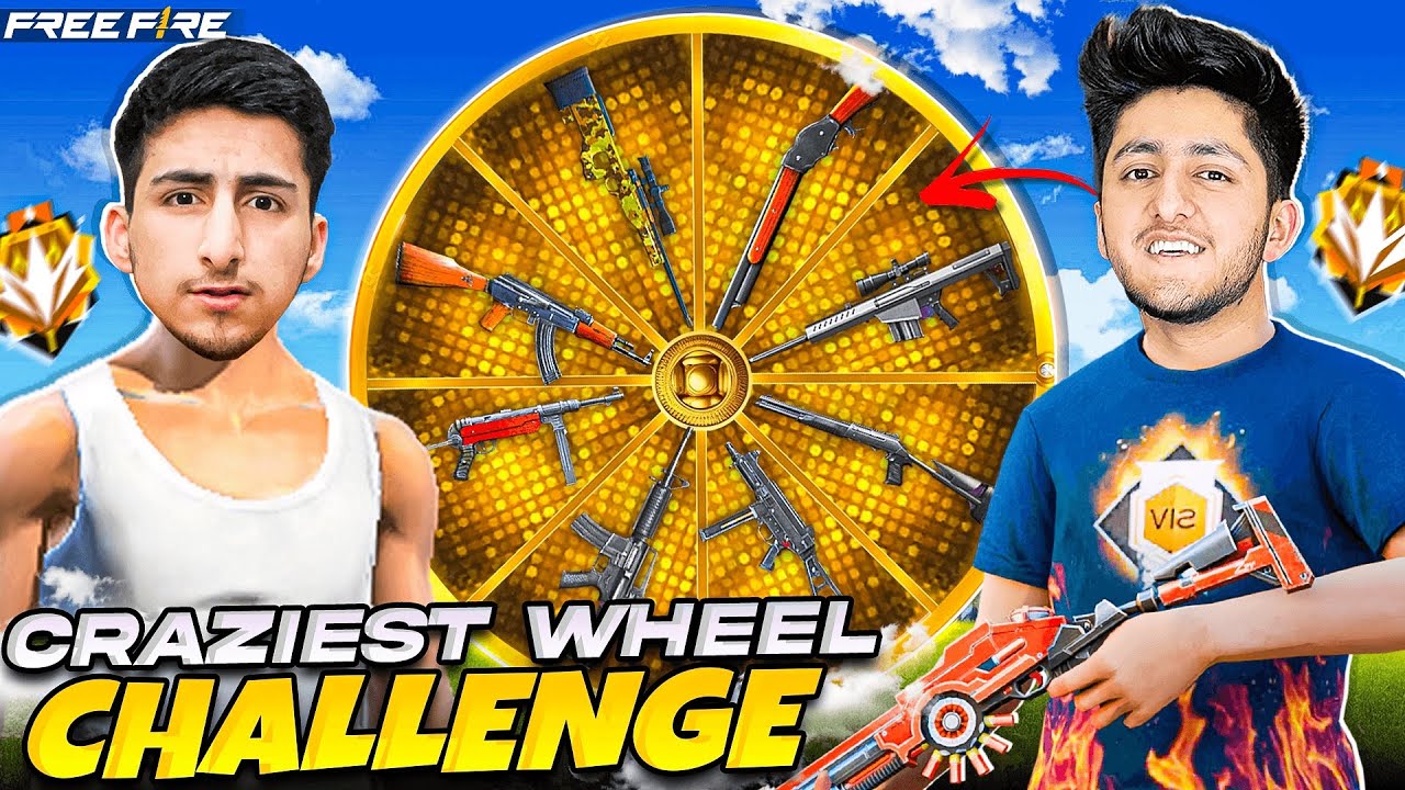 Самый безумный челлендж с рулём😍🤣Всё оружие безумно крутое [A_s Gaming] - Free Fire India