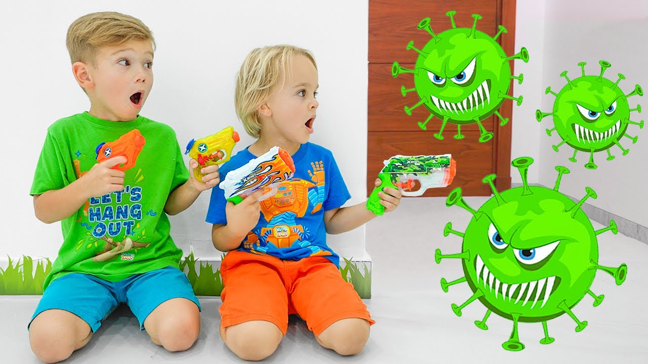 Vlad et Niki - Histoire pour enfants sur les virus | Restez en bonne santé