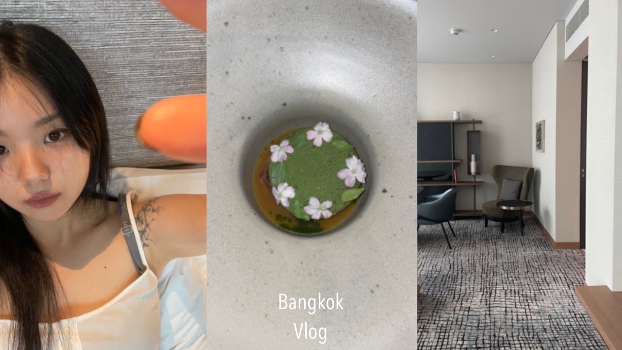 vlog. 태국 방콕 여행 브이로그 Thailand Bangkok | 짜뚜짝 시장을 곁들인 킴튼 말라이 호캉스, 파인다이닝