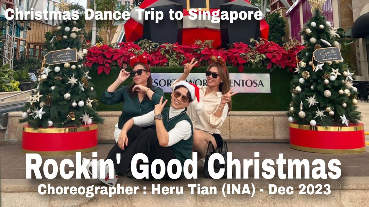 DANCETRIP (CHRISTMAS 2023) | Rockin' Good Christmas! | LINE DANCE | Beginner | Heru Tian