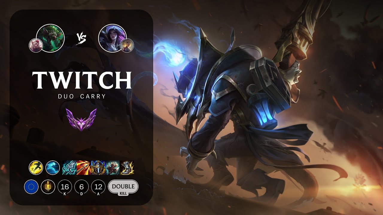 Twitch ADC vs Kai'Sa - EUW Master Patch 14.1