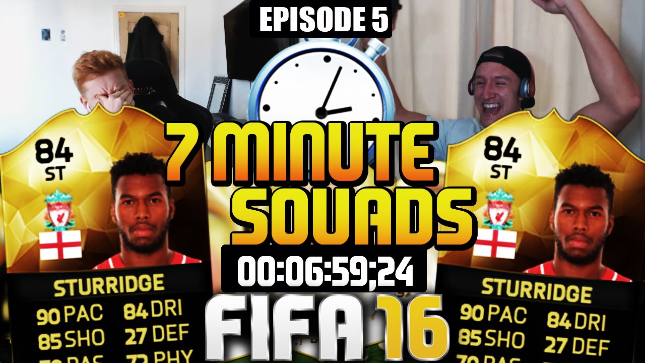 MOST INSANE 7 MINUTE SQUAD BUILDER VS REEV #EP5 - FIFA 16 ULTIMATE TEAM