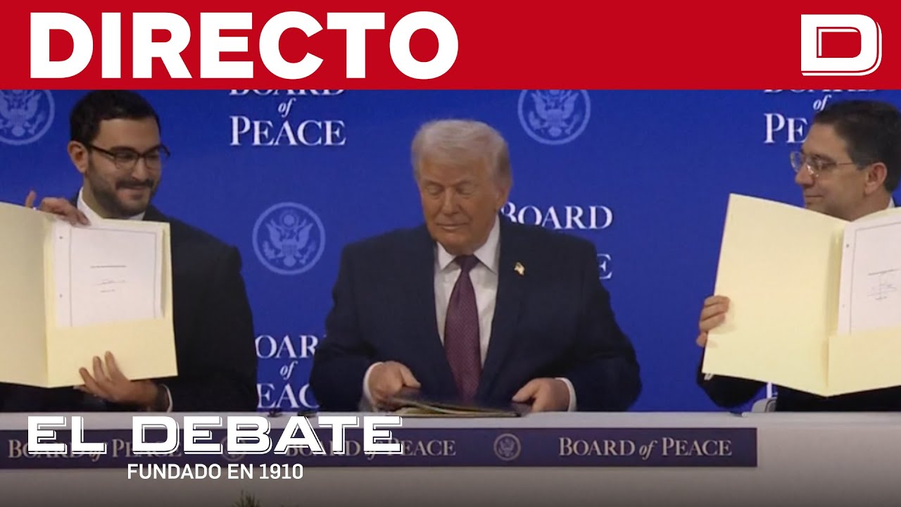 DIRECTO | Trump participa en el anuncio de la Carta de la Junta de Paz, en Davos