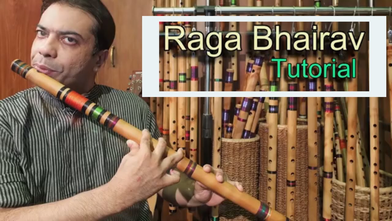 Raga Bhairav  - Bansuri Flute Tutorial -  Zubair Malik  - Global Flute Training Centre