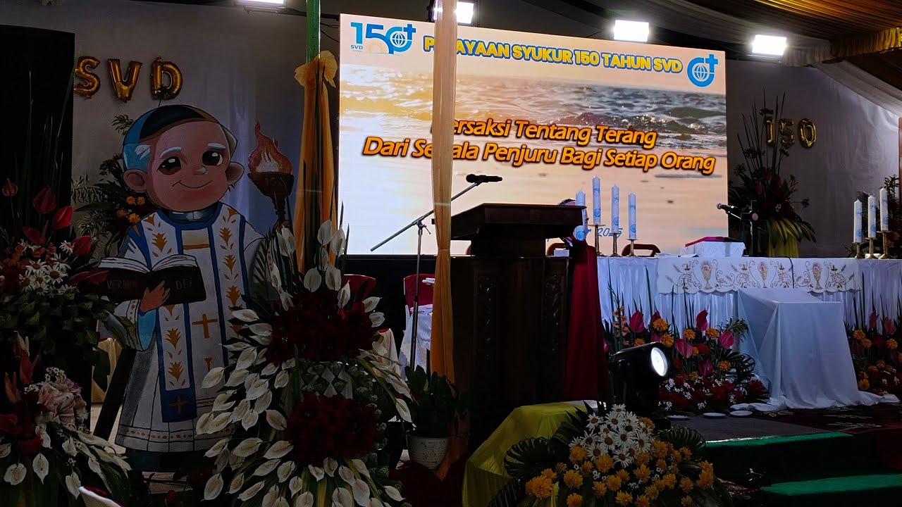 Perayaan yubelium 150 Tahun(Provinsi SVD Ruteng)