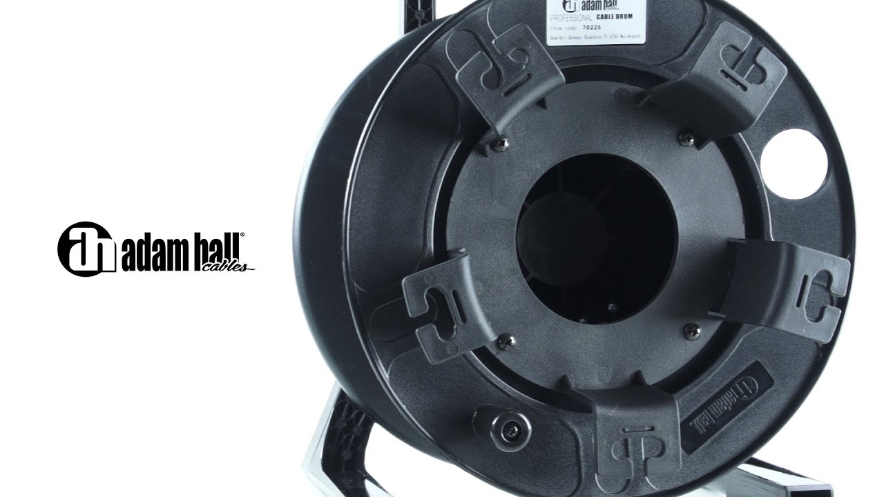 Adam Hall Cables 70225 - Rugged, lightweight professional cable drum
