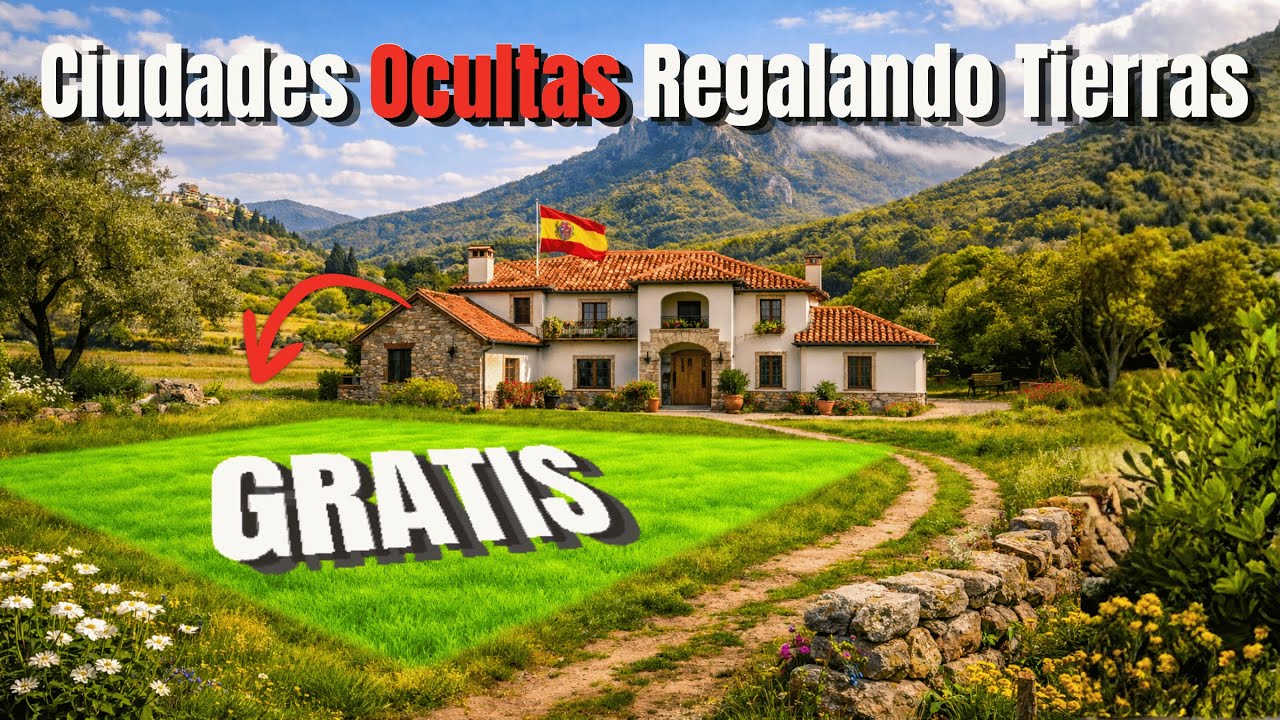 10 Ciudades de España que Prácticamente Regalan Terrenos Ahora Mismo [2026]