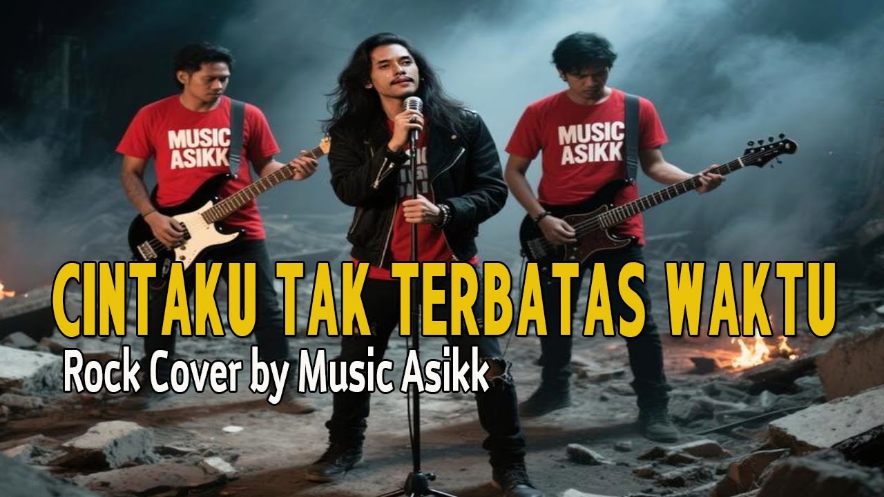 CINTAKU TAK TERBATAS WAKTU  🔥 Rock Cover  by Music Asikk