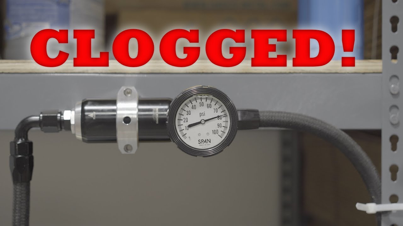 What happens when your fuel filter is clogged?