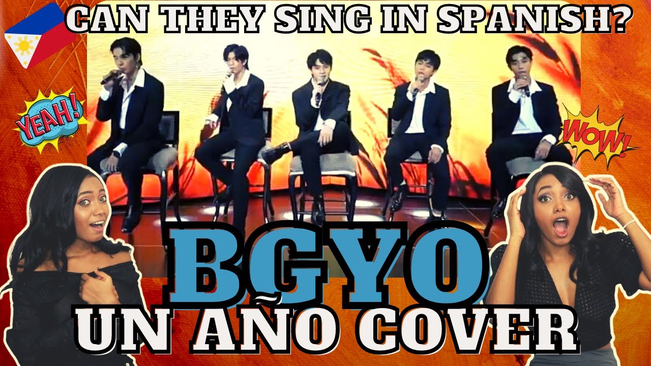 LATINAS REACTION TO BGYO UN AÑO COVER. CAN THEY SING IN SPANISH? - Sol & Luna TV 🇩🇴