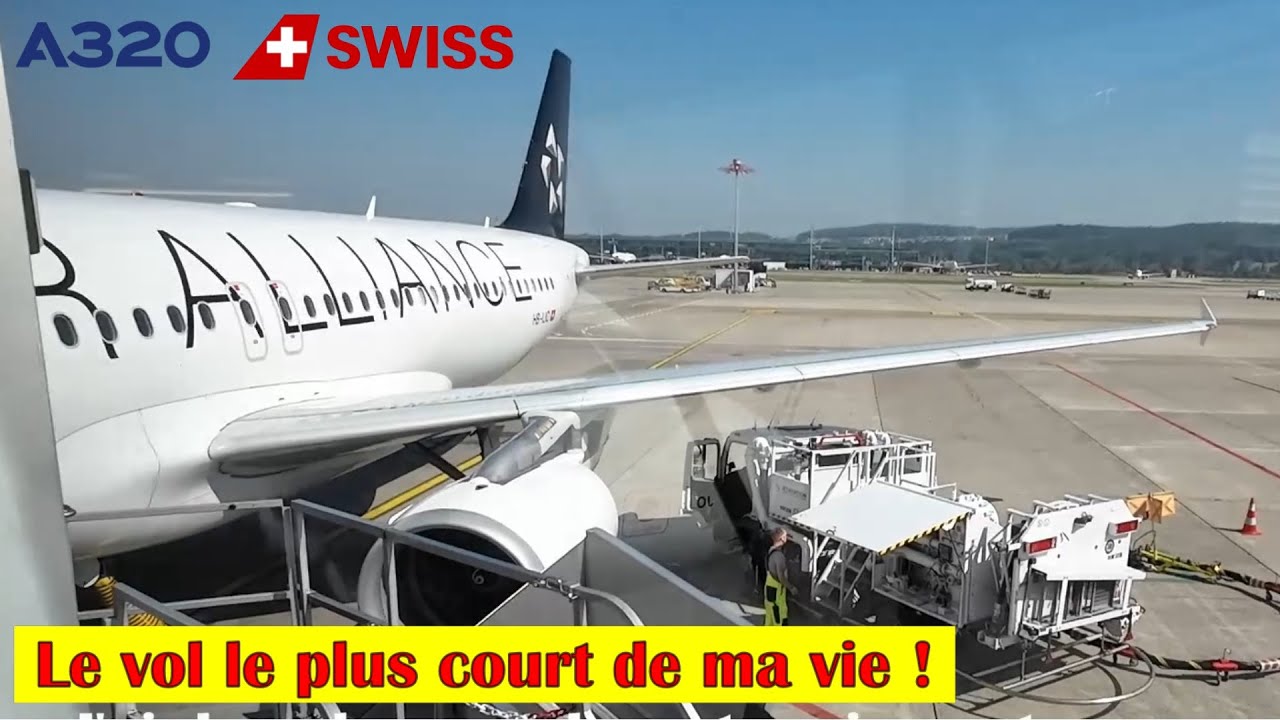 Genève → Zurich - Airbus A320-200 Swiss - Flight report