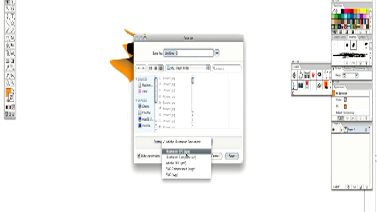 Graphic Design Techniques : How to Save Vector Art