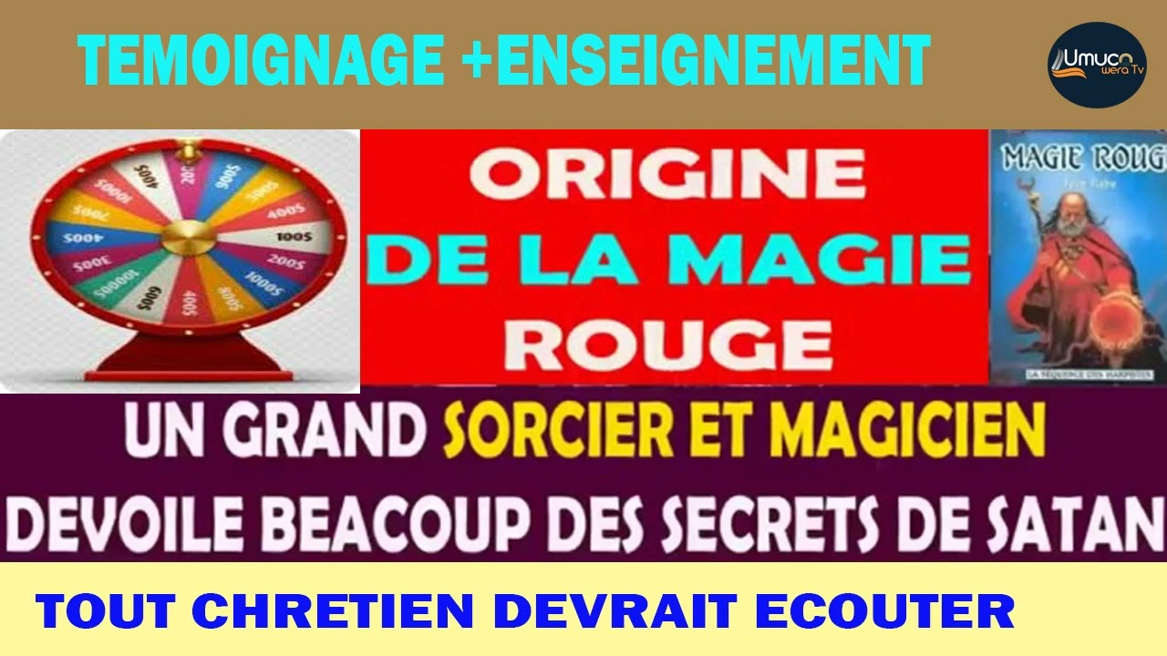 TEMOIGNAGE + ENSEIGNEMENT DU GRAND MAGICIEN //CHRETIEN SOIS VIGILANT LE DIABLE NE DORT JAMAIS