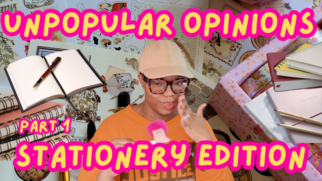 Part 1 Unpopular Stationery Opinions | The Cost of this Stationery Will Blow Your Mind!