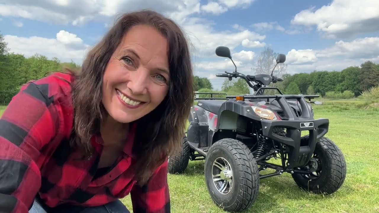 Elektro-Quad mit Straßenzulassung im TEST & Hofeinsatz | HECHT 59399