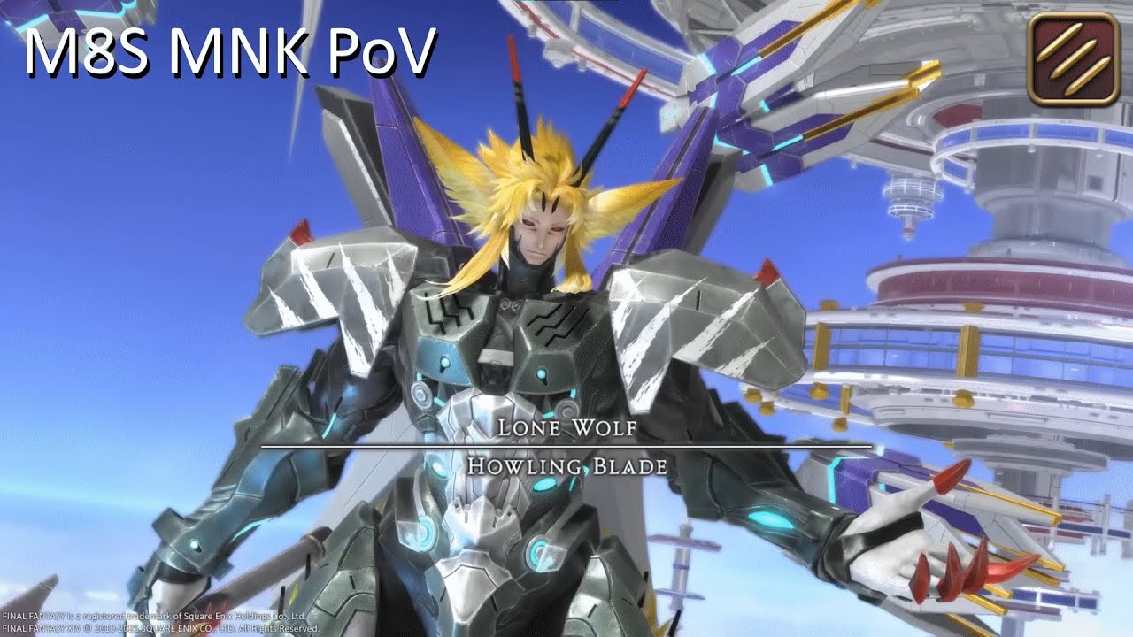 FF14 - M8S - Week 4 - 12:21 KT - MNK PoV - [Team Trap and their Wipe Wagon]