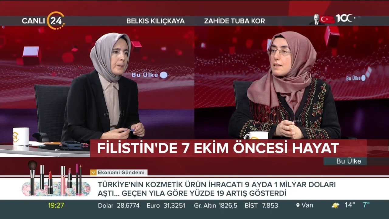 Belkıs Kılıçkaya ile “Bu Ülke” / 1948'den Bu Yana Filistinliler 18 11 2023