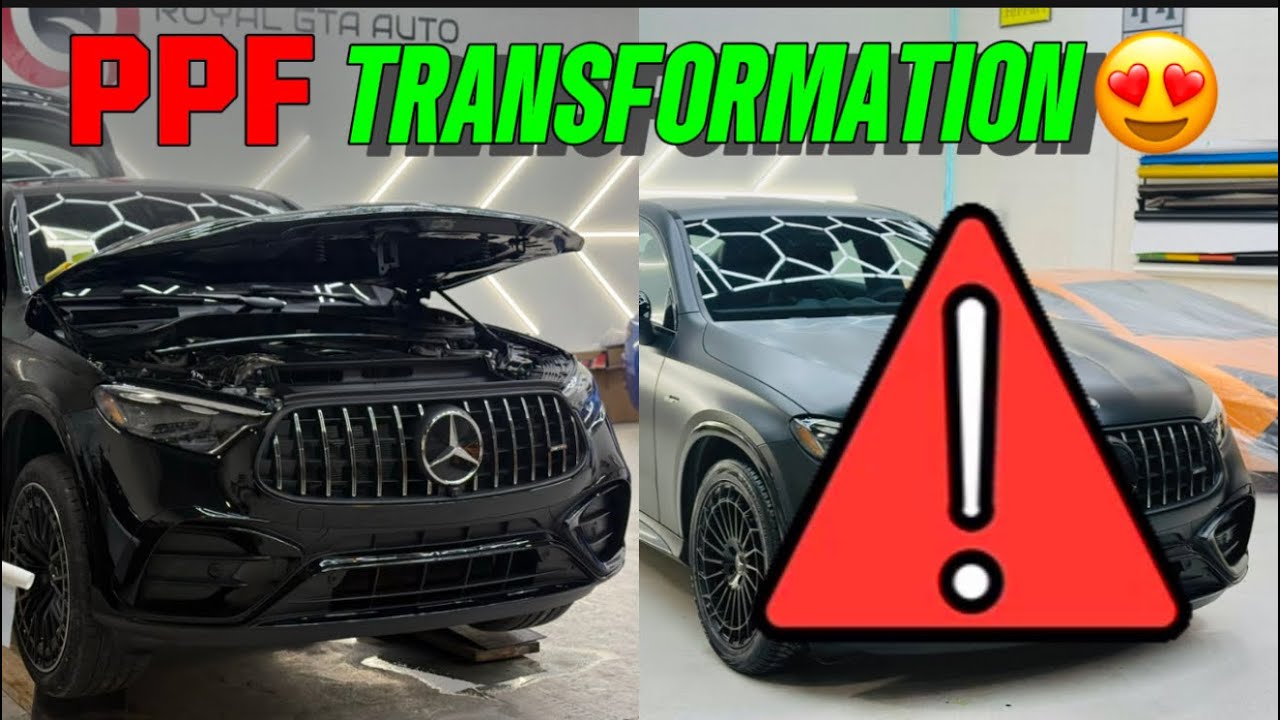 From Gloss to Stealth: 2026 Mercedes GLC 43 AMG Satin PPF Reveal | Royal GTA Auto