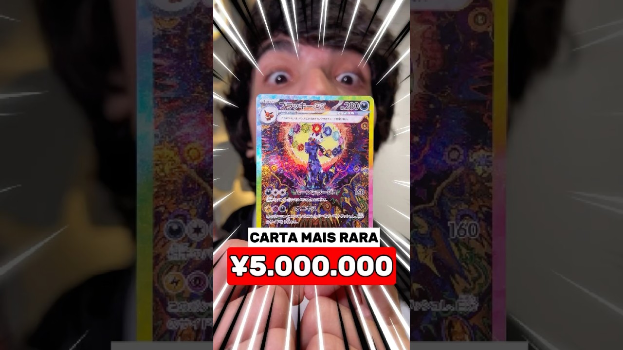 Como EU TIREI a carta MAIS RARA desse jogo