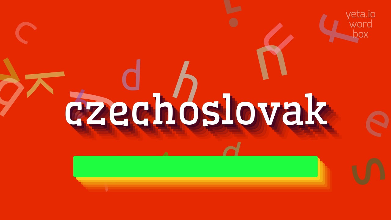 КАК СКАЗАТЬ ПО ЧЕХОСЛОВАКСКИ? (HOW TO SAY CZECHOSLOVAK?)