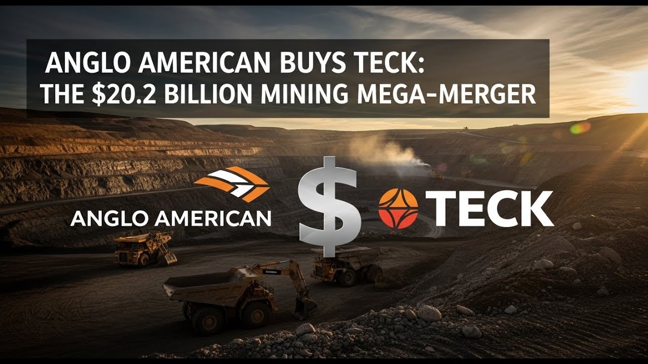 Anglo American Buys Teck: The $20.2 Billion Mining Mega-Merger Explained