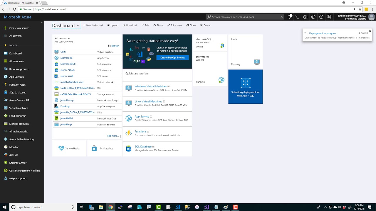 Let's Build an Azure Website and SQL Database from Scratch!