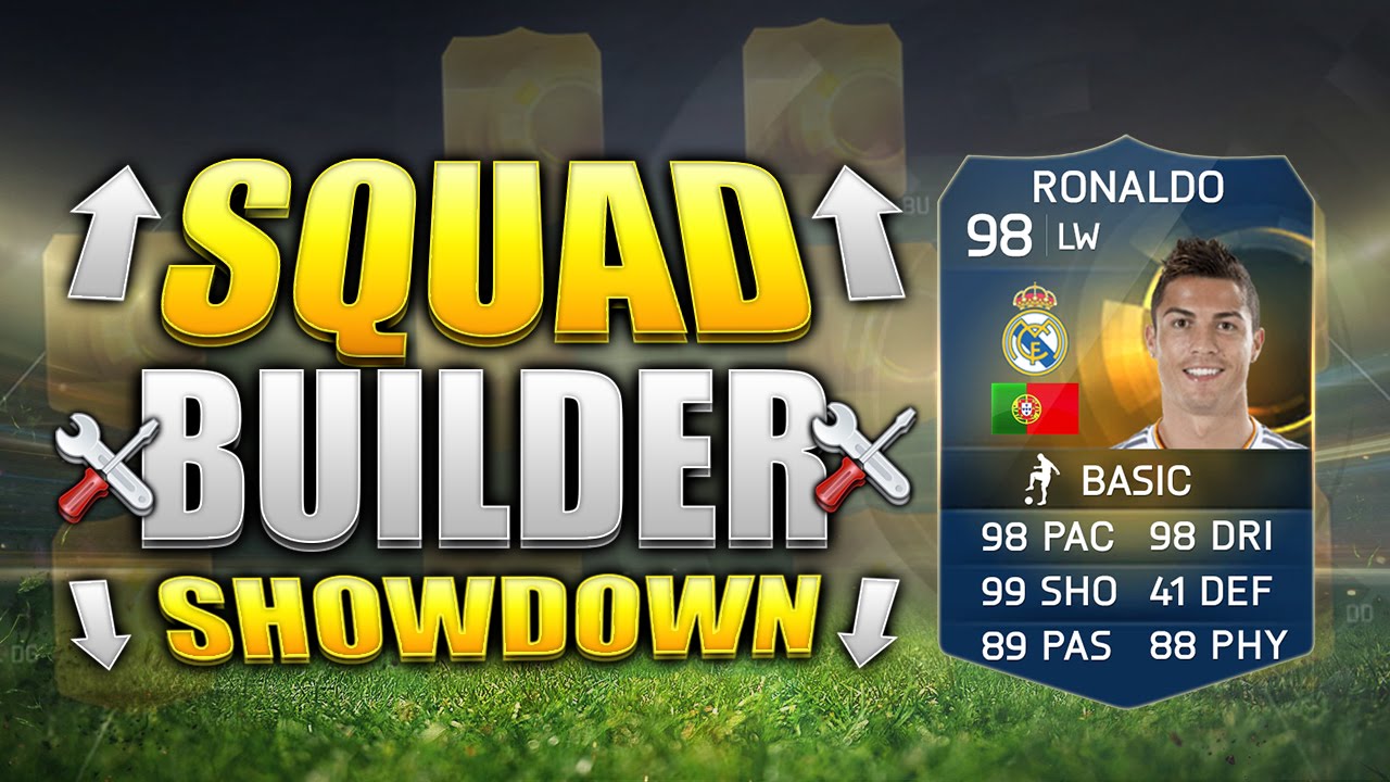 FIFA 15 SQUAD BUILDER SHOWDOWN!!! TOTS RONALDO!!! 98 Rated TOTS Ronaldo Fifa 15 Squad Builder Duel