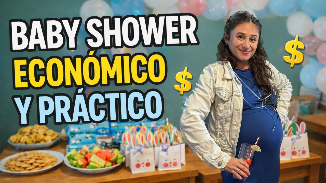 “Mi baby shower económico  y practico en el extranjero