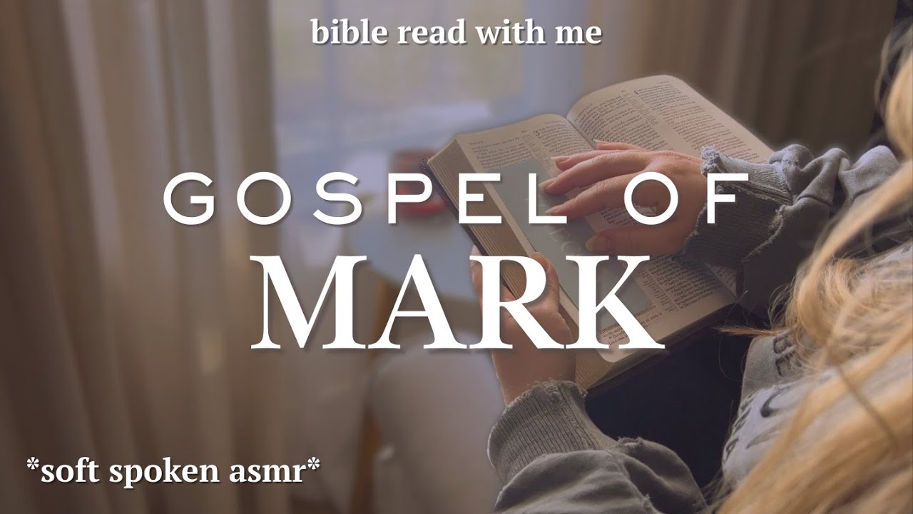 Soft Spoken Bible Reading ASMR | Mark 1-5 (KJV) | Reading the Bible for the First Time