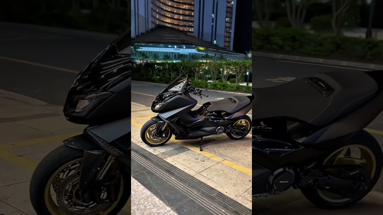 Fully modified🔩 TMAX 530  Black🖤#yamaha #tmax #tmax530 #tmax560