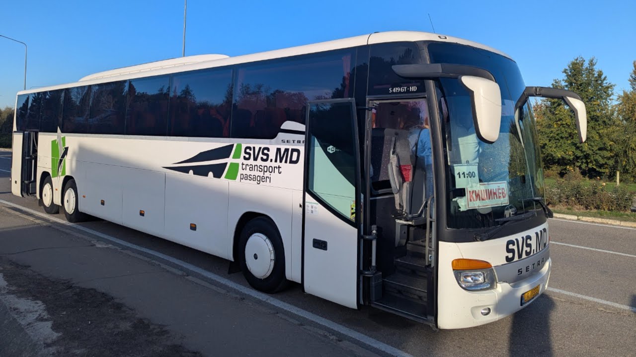 Bus trip report | Odesa — Chisinau | Setra S419GT-HD | Sarvalteh