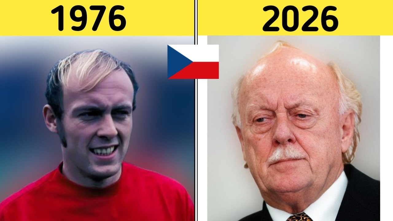 Czechoslovakia 🇨🇿 Euro 1976 Squad – Then and Now | Legendary Champions