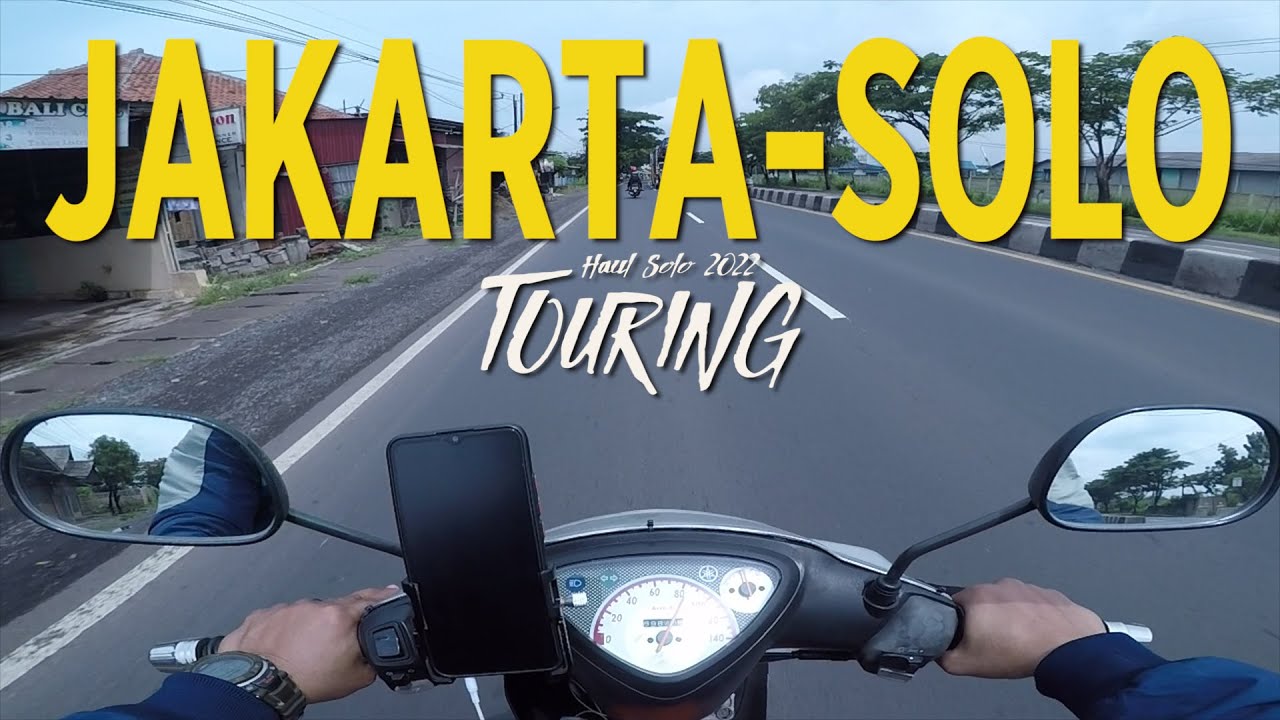 TOURING JAKARTA - SOLO PART 1 I MOTORAN PAKE MIO SPORTY