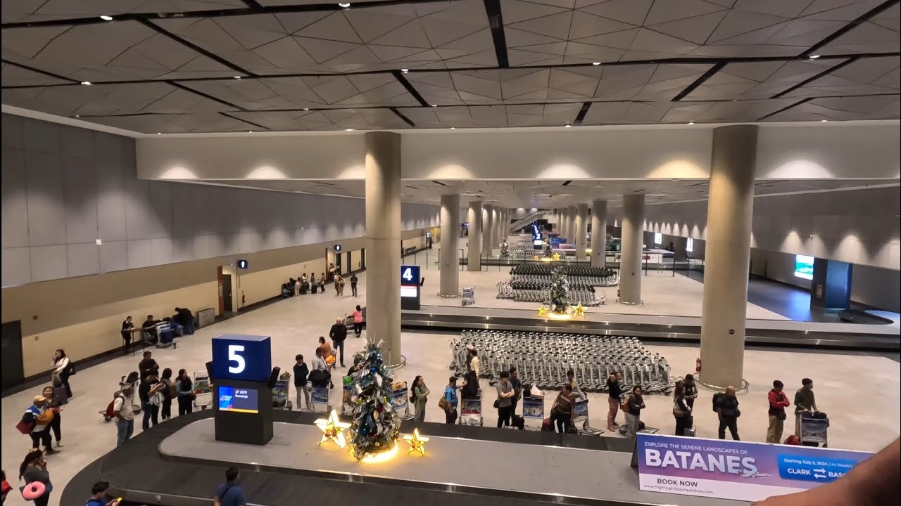 Clark International Airport: Inside the Modern Domestic Arrival Area in Pampanga